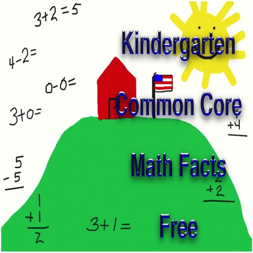 Kindergarten Common Core Math Facts Free icon