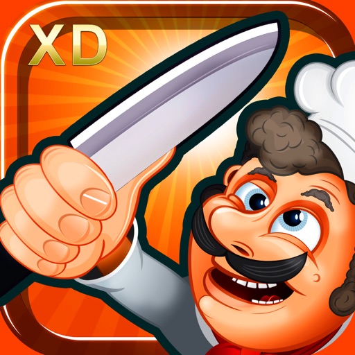Amazing Mad French Chef  XD - Extreme Mania Slicing Craze icon