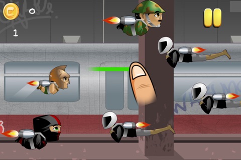 Ace Subway Attack Race – JetPack Racing Game Free screenshot 3