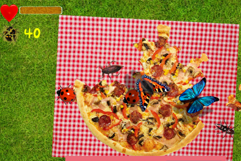 Pizza Game :Crush the insects and save your pizza from Insects Attack - لعبة سحق الحشرات وحفظ البيتزا screenshot 2