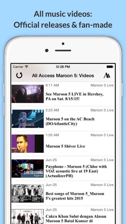 All Access: Maroon 5 Edition - Music, Videos, Social, Photos, News & More!