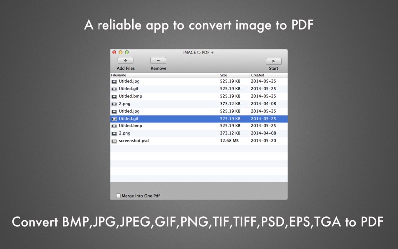 IMAGE to PDF + thumbnail 1