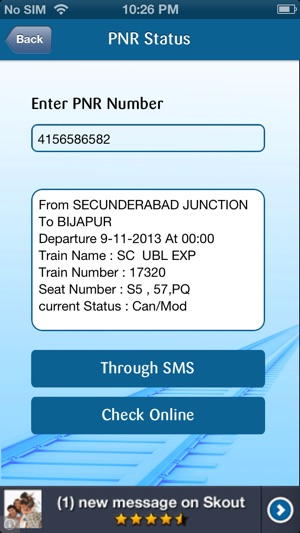 IRCTC SMS Booking(圖3)-速報App