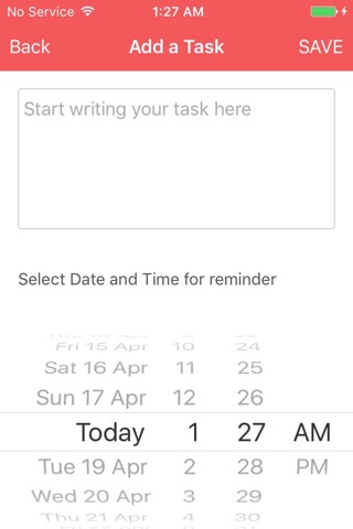 Text - personal task manager screenshot 2