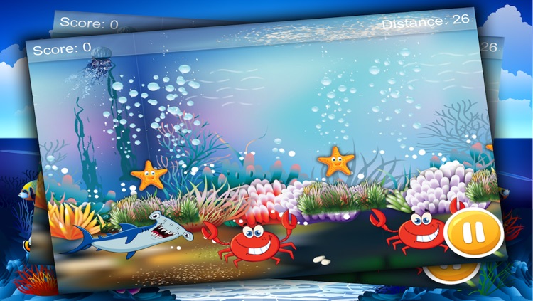 Shark Jump - Shark Run and Dash Eat Starfish Explorer and Adventure Fun Game screenshot-3