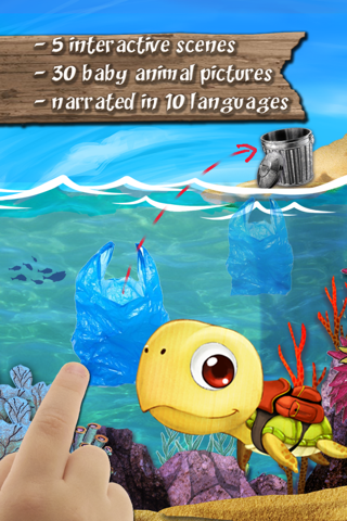 Nature : Bert Save the Earth,  The story app for boys and girls to learn simple actions to protect the planet screenshot 4