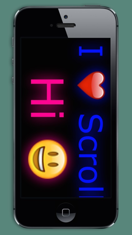 ScrollIt 2X: display scrolling messages