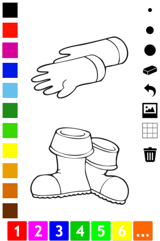 Firefighter Coloring Book for Children: Learn to color firemen, firefighters and fire-equipment screenshot 4