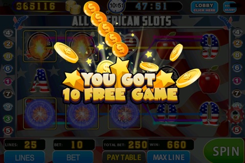 A*A*A All American Slot Games - Play Vegas Style Slots screenshot 2