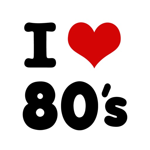 I Love 80's Icon