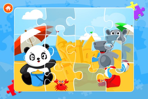 Cute Panda Jigsaw Puzzles Lite screenshot 2