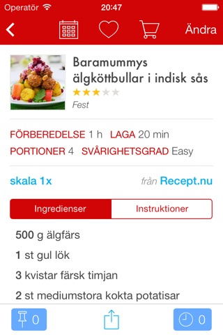 Paprika Recipe Manager for iPhone screenshot 2