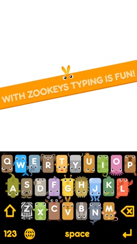 ZooKeys - First Animated Keyboard!のおすすめ画像1