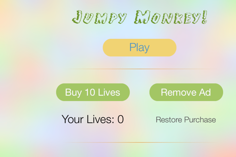 Jumpy Monkey! screenshot 4