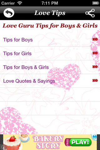 Love Tips screenshot 2