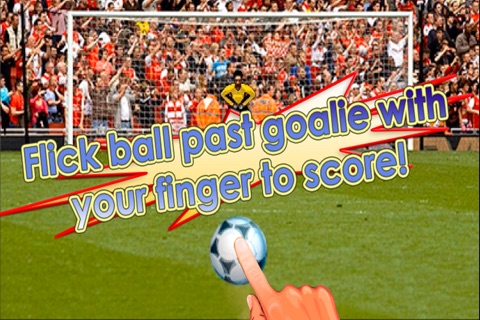 A Football Penalty Shootout Kick Real Sports Star Head - Soccer 2014 Final HD (Free) screenshot 2
