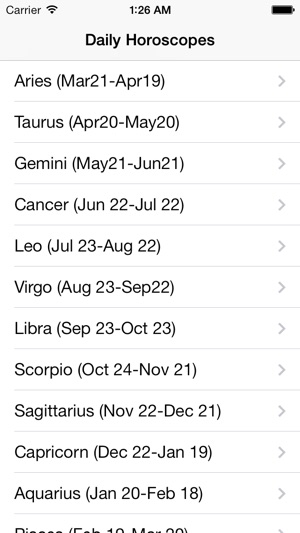 Free Daily Horoscopes(圖1)-速報App