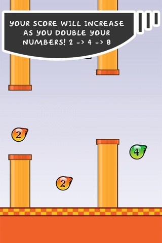 Flappy Numbers 2048 screenshot 3