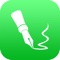 A note taking app that includes a crazy amount of text, paper, and customization options