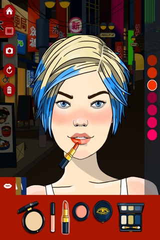 Walks in Tokyo – Dress Up and Make Up game for girls screenshot 2