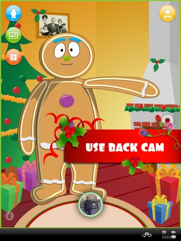 Cartoob Christmas Bunch for iPad, photo and video tool, create your own Christmas cartoons screenshot 3