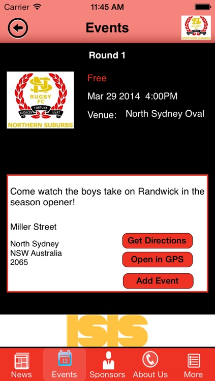 Northern Suburbs Rugby Football Club