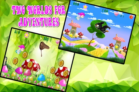 Flower Flyers: Magical Fairy Games for Girls Free screenshot 3