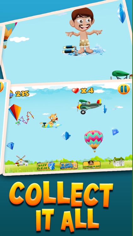 Mikey and the Wind Surfer Crash Derby - FREE Game screenshot-3