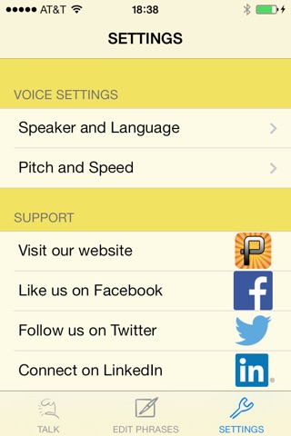 TALK! Speech Synthesizer for iOS screenshot 3