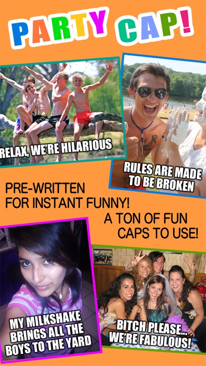 Taking Selfies With Friends - Add Funny Captions and Create Viral Meme Pictures to Share from any Party or Selfie Photo