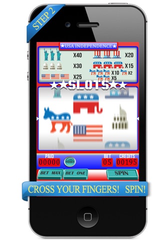 USA Independence Slots - 4th of July Freedom Family Fun screenshot 2