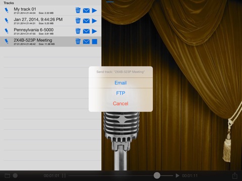 Voicer - Sound Recorder Lite screenshot 4