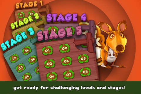 Kangaroo Outback Jump Challenge - Don't let the animal escape! (Free) screenshot 3