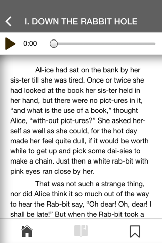 English ESL Learn, Read and Listen at Once Alice's Adventures screenshot 4