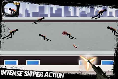Clean Vision Duty in: Silent Hitman Stick-Man Sniper Kills Jet-Pack Assassin Rifle Shooter screenshot 2