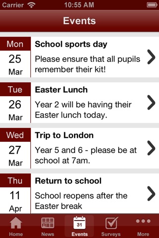 Arundel C of E School screenshot 3