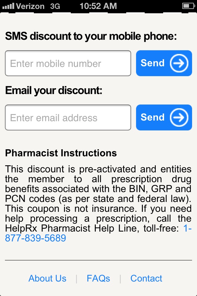 HelpRx Mobile Prescription Discounts screenshot 4