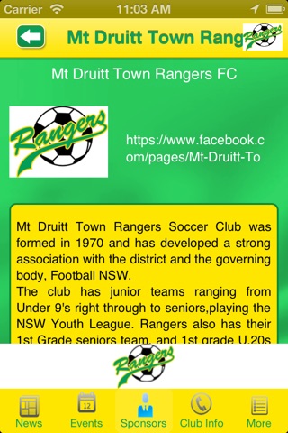 Mt Druitt Town Rangers screenshot 3