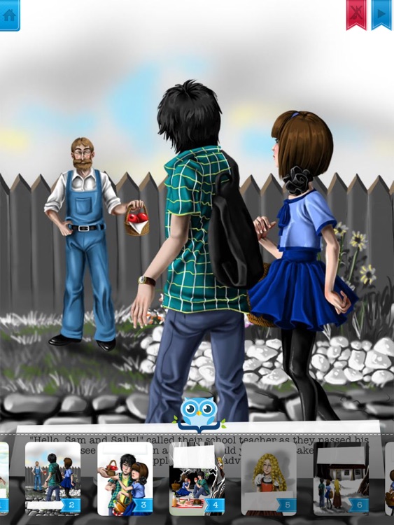Goldilocks and the Magic Apples - Have fun with Pickatale while learning how to read!