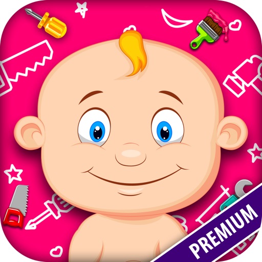 Baby Builder Frenzy - Crazy City Rescue Challenge (Premium) Icon