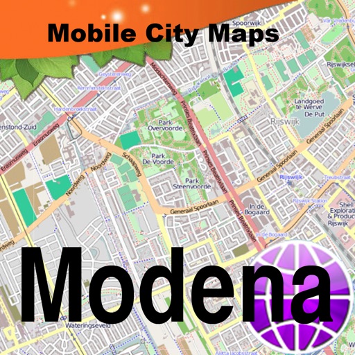 Modena Street Map