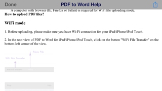 PDF to Word Converter Screenshot 3