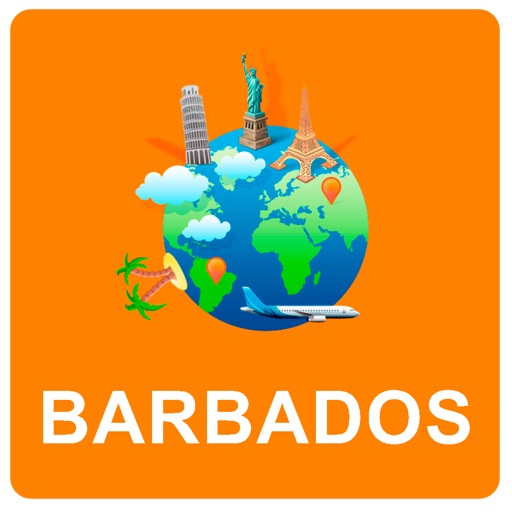 Barbados Off Vector Map - Vector World icon