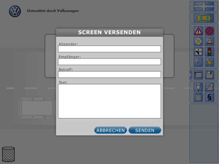 Volkswagen Virtuelle Magnettafel screenshot-3