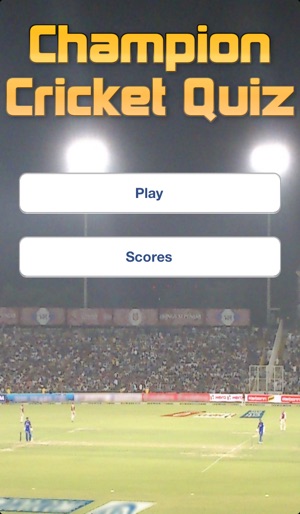 Champion Cricket Quiz