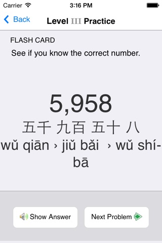 Chinese Numbers, Fast! (for trips to China) screenshot 3