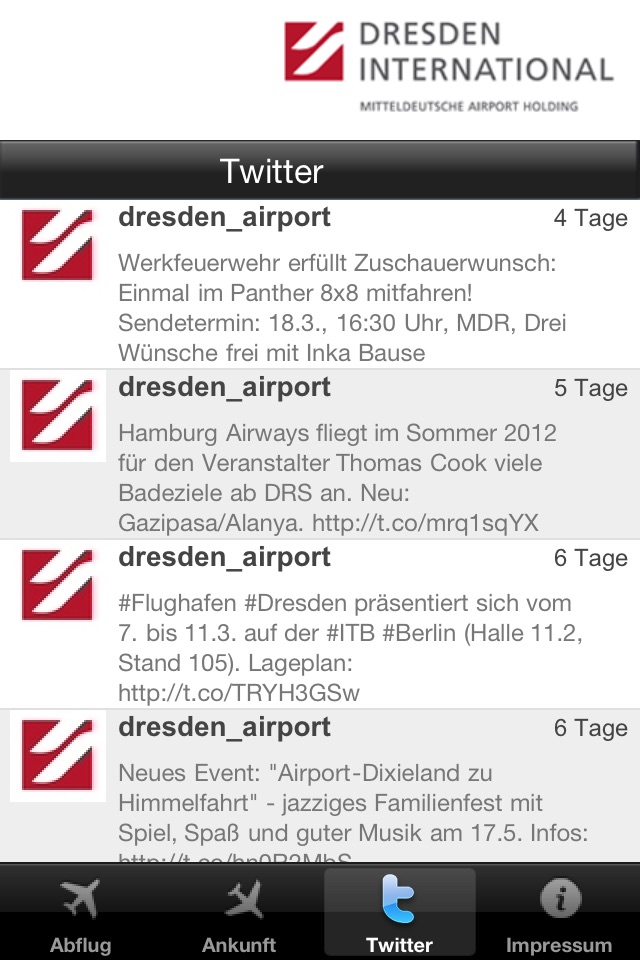 Flughafen Dresden International screenshot 3