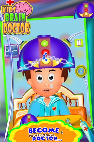 Kids Brain Doctor - Cure & Care Fun Games screenshot 2