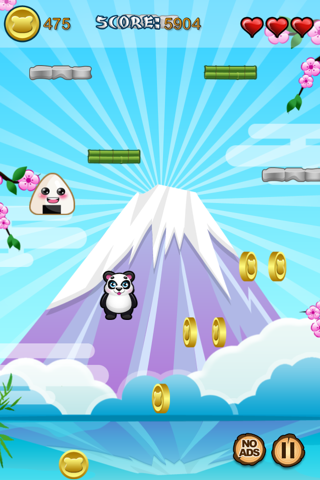 Awesome Jump Happy Panda! screenshot 2