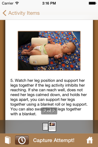 Gross Motor Skills for Children with Down Syndrome Mobile Companion screenshot 3